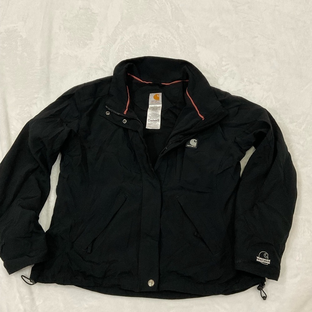 Carhartt Women's Waterproof Breathable Jacket in Black